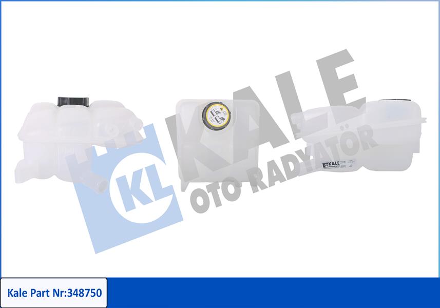 KALE 348750 Radyator Yedek Su Deposu Focus Iii 11>C Max 15>Connect Kuga 13> Kapakli 1.6 Ti Zetec