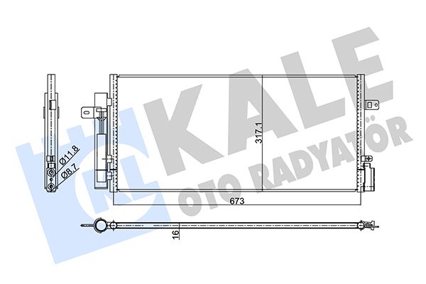 ERA 354085 Soğutucu Falanş Vw Oe Versiyon