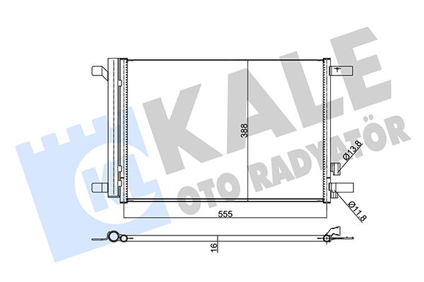 ERA 354020 Soğutucu Falanş Vw Oe Versiyon