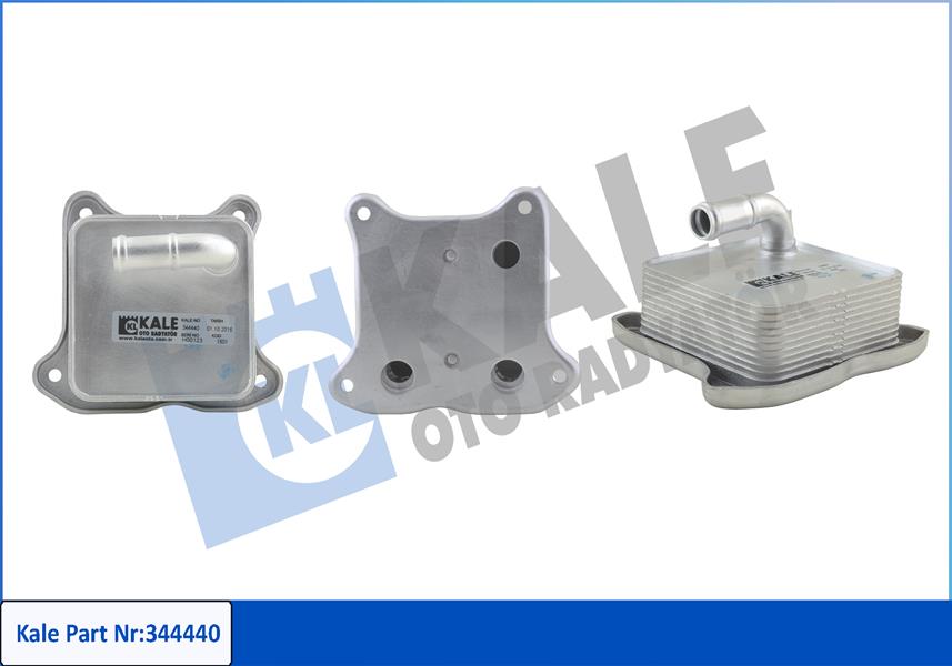KALE 344440 Yağ Soğutucusu Golf6/7-Jetta-Polo-Leon-A3 2010-2015 1.2 Tsi Cbza-Cbzb-Cbzc