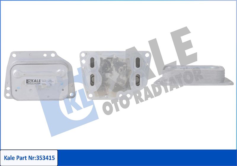 KALE.İ353415 Yağ Soğutucu    Alfa Romeo Mito Citroen Nemo Doblo Mpv Doblo Pratico Fiorino Panda Punto Qubo Egea 500l 500x Bipper