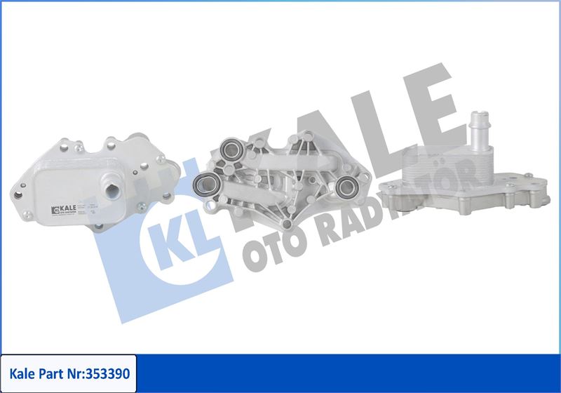 KALE 353390 Yağ Soğutucu Komple Astra J-Astra K-Insignia A-Meriva B-Mokka-Zafira Tourer C 1.6 B1.6dth 650216-650216