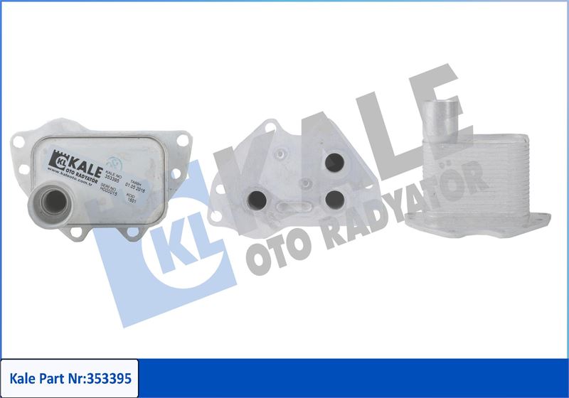 KALE 353395 Yağ Soğutucusu Radyatörü Adam-Astra J-Corsa D-E-Insignia A-Meriva B-Mokka-Zafira Tourer-Aveo-Cruze A1.4 Net 1.4 Nel