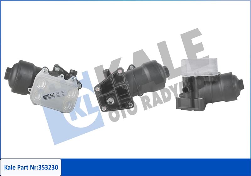 KALE 353230 Yağ Filtre Kütüğü Yağ Soğutuculu Vw-Audi-Skoda-Seat 10-16 1.6tdi-2.0tdi Cay-Ckub