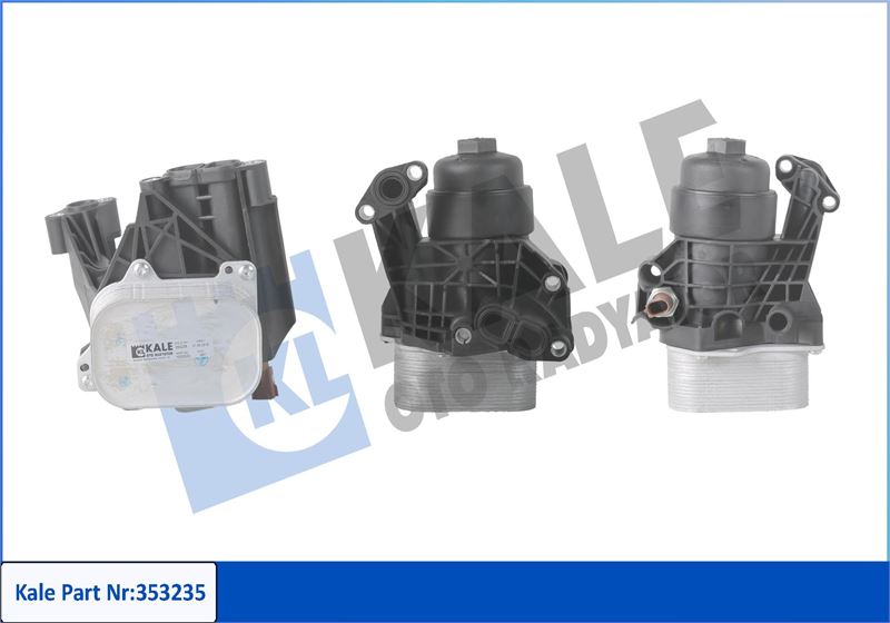 KALE 353235 Yağ Soğutucu Caddy 4-Golf Vi-Vii-Jetta Iv-Passat-Sharan-Tiguan-A3-Q3-Leon-Toledo 4-Octavia 3-Super B