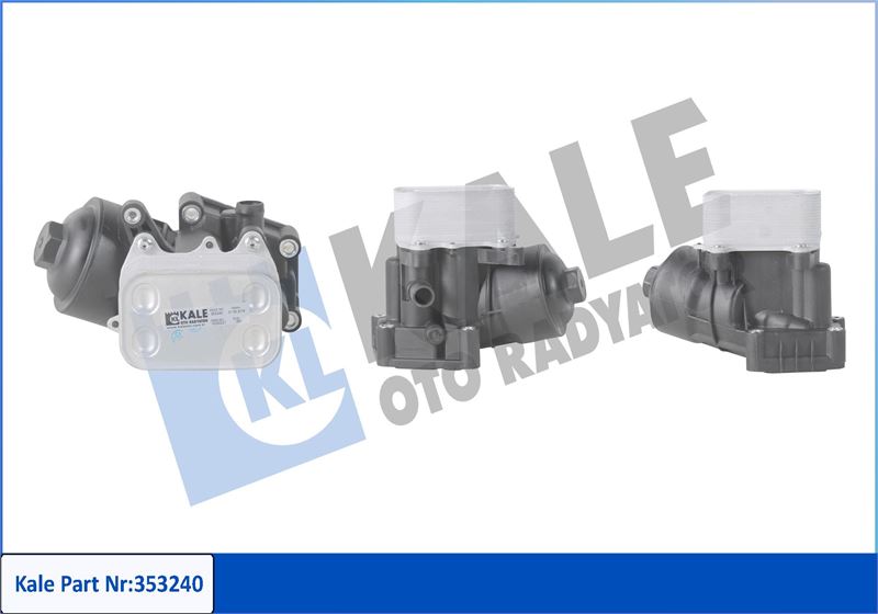 KALE 353240 Yağ Soğutucu Seat Ibiza Iv-Ibiza Sportscoupe-Ibiza Iv St-Skoda Fabia Ii-Roomster-Volkswagen Polo
