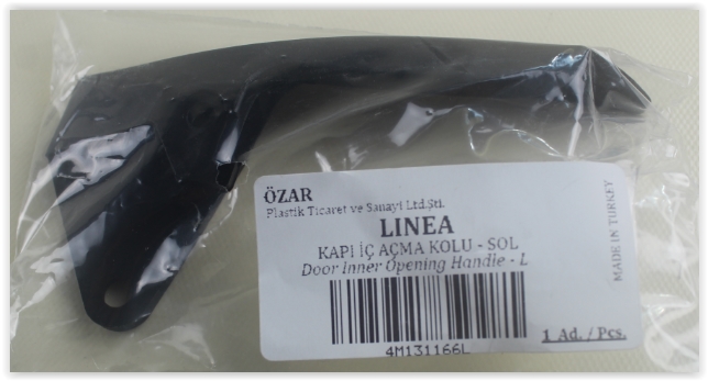 OZAR 4M131166-L Kapi İç Açma Kolu Sol Linea Punto