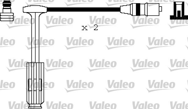 VALEO 346145 Atesleme Kablosu Seti Mercedes M111 W202 S202 C208 A208 W210 S210 W163 R170