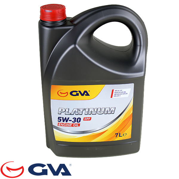 GVA 9920156 Motor Yaği 5w30 7 Lt Platinum Partiküllü- Dpf Tam Sentetik Api Sn/Cf
