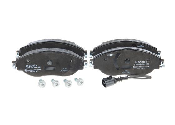 BOSCH 0986494704 0986495350-Ön Balata A3 12> Leon 15>Octavia 14>Superb 15>Golf Viii Passat 14>Tiguan 16>