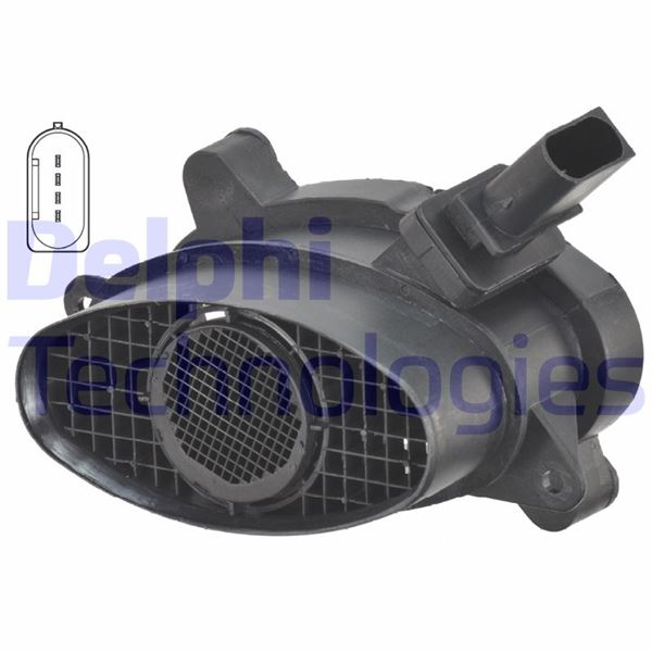 DELPHI AF10303-12B1 Hava Akis Metre Bmw M47 M57 E87 E90 E60 E61 E65 E66 E67 E83 E53 E70 E71 E72