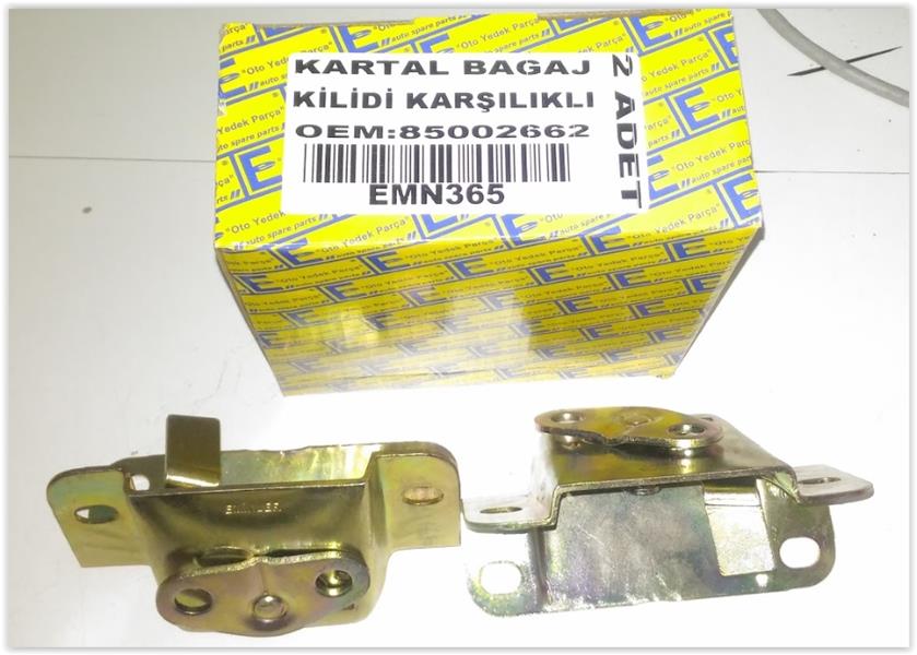 EMIN EMN365 Bagaj Kilidi Karşilikli Kartal