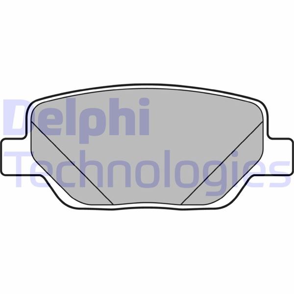 DELPHI LP3290 Arka Balata Fiat Egea 16> 1.3d Mtj 1.4 1.6e-Torq 1.6d Mtj