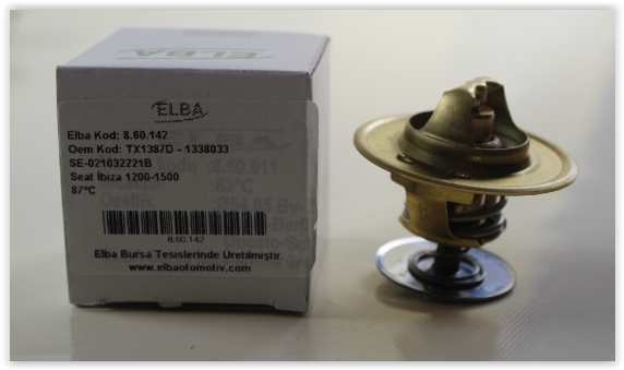 ELBA 860142 Termostat Seat-İbiza-1200-1500 54x31x35
