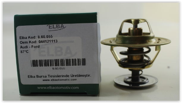 ELBA 860055 Termostat A3-A4-A6-Bora-Caddy Ii-Golf-Jetta Ii-Passat-Polo-T4-T5-Octavia-Cordoba-Ibiza