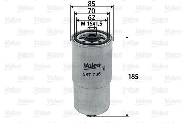 FBI-183837 Mazot Filtresi Kia Sorento 2.5 Crdi 03-08 Hyundai Starex H1 08-12