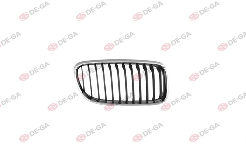 B.3 E90 Ön Panjur Komple Krom Siy. Rh.09-