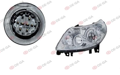 TYC FIA10DU031 20-B334-B5-2b Far Sol Elektrikli Motoru Uzerinde Ducato Boxer Jumper Iii 06>14