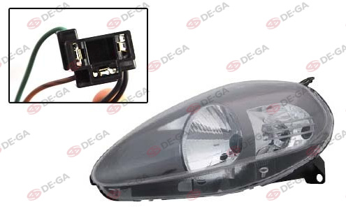 TYC-FIA10PU010 Far Sol Motorlu Koyu Gri Grande Punto 2006 - 2009