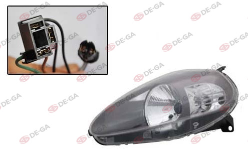 TYC-FIA10PU017 Far Sol Motorlu Grande Punto 2006 - 2009