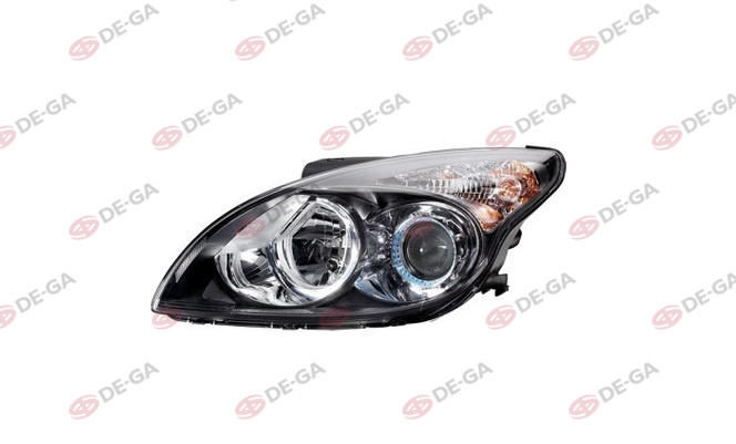 H. İ30 Ön Far El. Motorlu Siyah Rh.07-