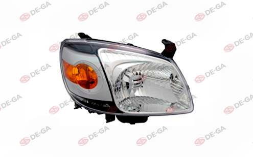 Mz. Bt 50 Ön Far Siyah Motorlu Rh.07-
