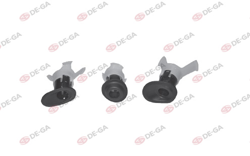S. Fortwo 14-19 Arka Spoiler Alt Sensör Braketi 3lü Set Std