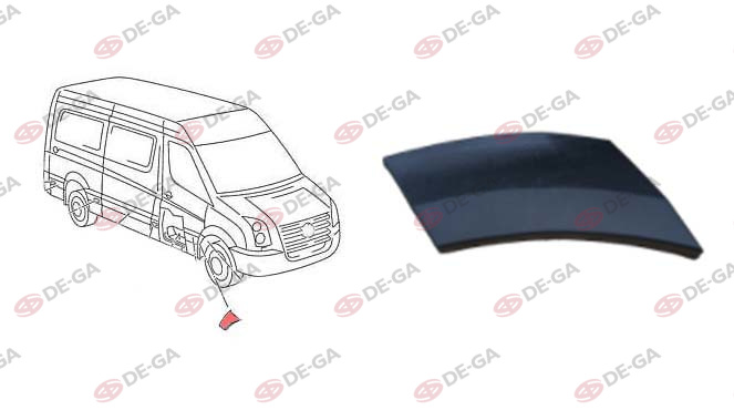 M. Sprinter/Crafter Ön Çamurluk Kaplamasi Rh.06-