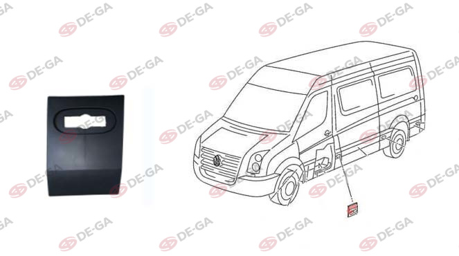 ORJINAL 2E1853535CJ Koruma Bandi Volkswagen Crafter 2006> 2e0853515