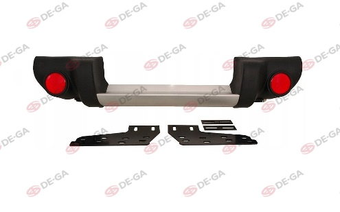 M. L200 Arka Tampon Alümin. Reflektörlü Braketli 06-15