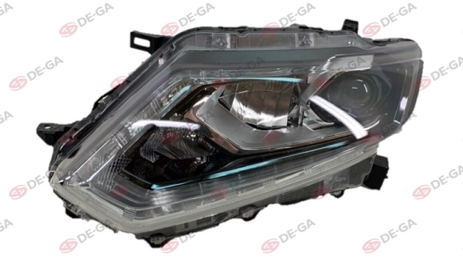 N. X-Trail Ön Far El. Mot. Mercekli Led Rh.14-