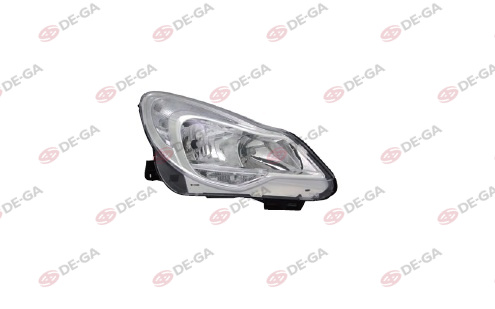 O. Corsa Ön Far El. Motor. Krom Hb. Rh.11-