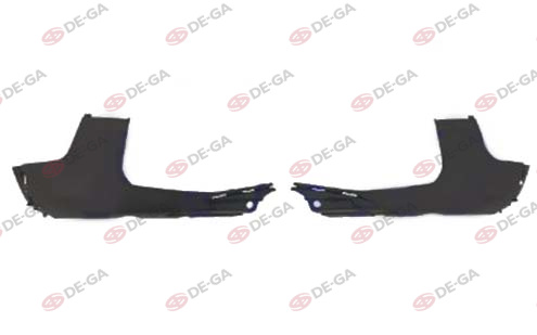 PULO PC-300817 Tampon Spoyleri Ön Set Sensörsüz Peugeot 3008 2017>