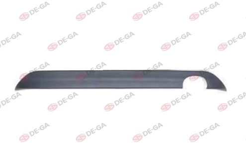PULO P2C-20812A Tampon Spoyleri Arka Egzost Delikli Plastik Peugeot 208 2012>