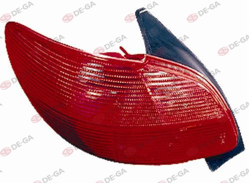 P.206 Arka Stop Lh.98-02