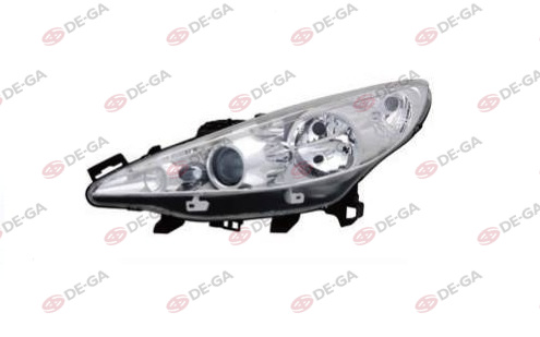 P.207 Ön Far El. Motorlu Mercekli Lh.06-