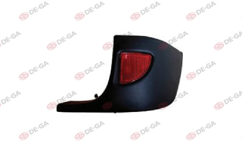PULO P2-RE5 Tampon Arka Komple Mat Siyah Renault Kangoo 2003> 850101463r-8200128611-7701056416-8200289615-8200150633