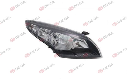 TYC-REN10ME037 Far Sag Motorlu Siyah Megane Iii 2009 >