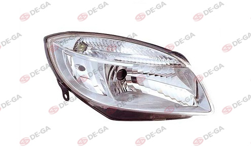 HLL-1ED 010 417-341 Far, Skoda Fabia Ii (542-545),Halojen,Sag
