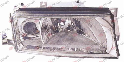 LB11-39008R Far Sag Merceksiz Sis Farli Motorlu Skoda Octavia 1998-2010