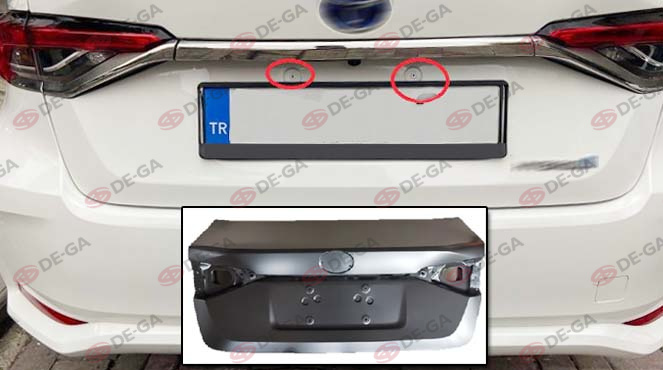 ORJINAL 6440102F30 Bagaj Kapaği Toyota Corolla 2019-2021