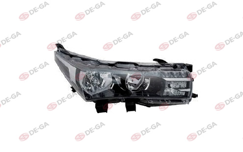 TAIWAN 8113002E70 Far Ön Sağ Ledli Nikelajli Kaşla Beraber Toyota Corolla 2013-2016
