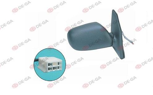 GVA 1071123 Diş Dikiz Aynasi Sağ Corolla 02> Elektrikli Isitmali Konveks 5 Fiş Vm-277ehr