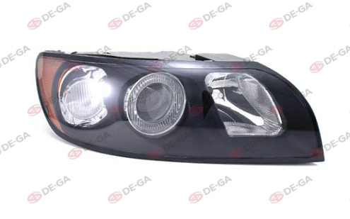 V. S40 Ön Far El. Motor. Siyah Rh.04-
