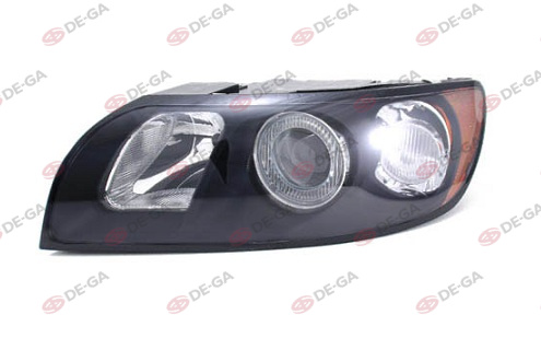 V. S40 Ön Far El. Motor. Siyah Lh.04-