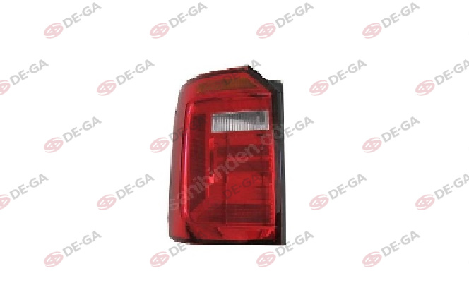 W. Caddy Arka Stop Kirmizi Tek Kapi Lh.15-