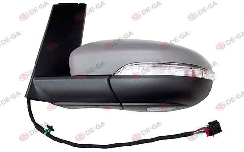 6129124 Dis Dikiz Aynasi Sol Elektrikli Isitmali Astarli Otomatik Katlanir Sinyalli Alt Aydinlatmali Asferik 9 Pin Volkswagen Golf Vi 2009-2012