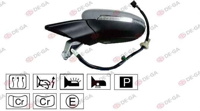 W. Golf Vii 12- D. Ayna Elk/Ist/Sin/Kat/Haf/Pdl/Asf/Ast/13p Lh.