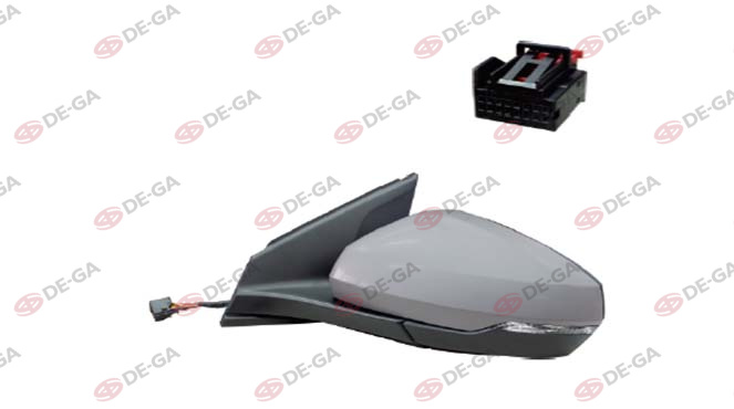 6144198 Dis Dikiz Aynasi Sag Elektrikli Isitmali Astarli Otomatik Katlanir Sinyalli Hafizali 12 Pin Volkswagen Polo (Aw1, Bz1) 2017-