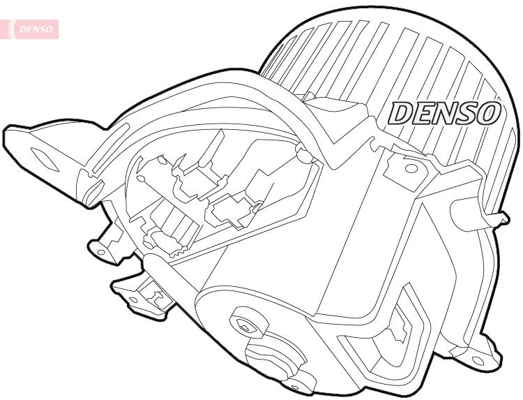 DENSO DEA01012 Cabin Blower Alfa Romeo Mito 08-